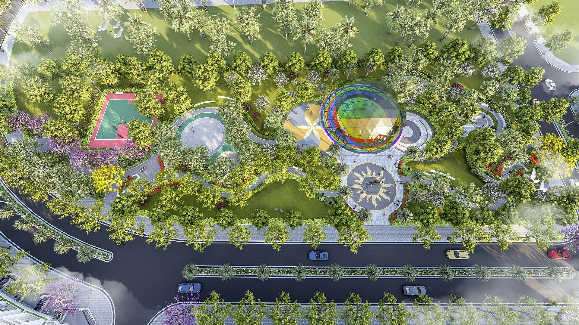 The Link City phối cảnh