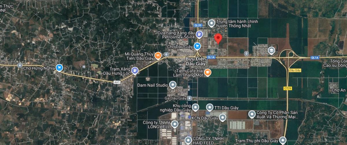 vi tri The Link City - map tien ich khu vuc