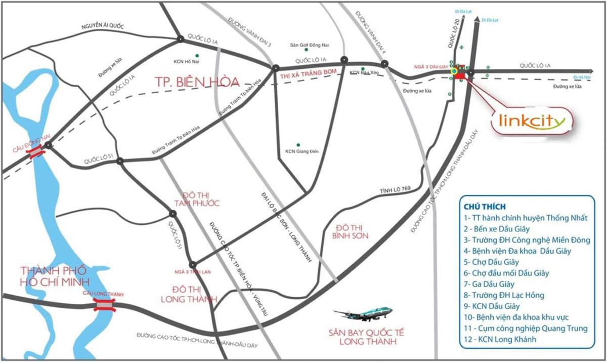 vi tri The Link City